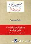 La variation sociale en français