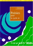 Poésies pour le cycle III