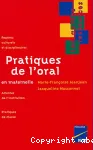 Pratiques de l'oral en maternelle