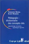 Pédagogie : dictionnaire des concepts clés