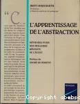 L'apprentissage de l'abstraction