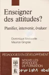 Enseigner des attitudes ?