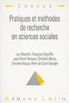 Pratiques et méthodes de recherche en sciences sociales