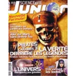 Science et Vie Junior, N° 213 - Juin 2007 - Pirates des Caraïbes 3 : la vérité derrière les légendes : Kraken, vaisseau fantôme, bout du monde, maelström...