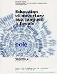 Education et ouverture aux langues à l'école. Volume 2