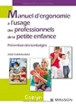 Manuel d'ergonomie à l'usage des professionnels de la petite enfance