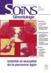 Soins gérontologie, 78 - juillet/août 2009 - Intimité et sexualité de la personne âgée