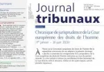 Journal des tribunaux - JT