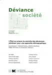 Interactions asymétriques - scènes de rue et institutions de contrôle étatique