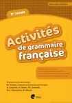 Activités de grammaire française. 2e année