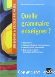 Quelle grammaire enseigner ?