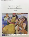 Supervision et gestion des ressources humaines