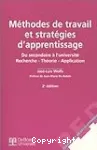 Méthodes de travail et stratégies d'apprentissage