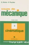 3. Cours de mecanique. 3. cinematique