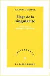 Eloge de la singularité