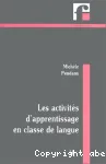 Les activités d'apprentissage en classe de langue