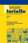 Contribution à une sociologie de l'association