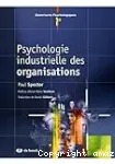 Psychologie du travail et des organisations