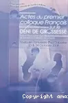 Actes du 1er Colloque français sur le déni de grossesse, Université Paul Sabatier, Toulouse 23 et 24 octobre 2008