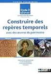 Construire des repères temporels avec des oeuvres du patrimoine. Cycle 2, GS-CP-CE1