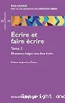 Écrire et faire écrire