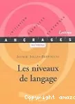 Les niveaux de langage