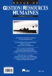 Revue de gestion des ressources humaines, N°92 - Avril-Mai-Juin 2014