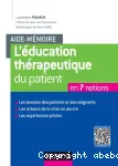 L'éducation thérapeutique du patient