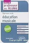 L'épreuve orale d'éducation musicale