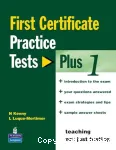 First certificate practice tests plus