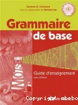 Grammaire de base