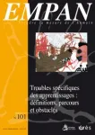 Les troubles des apprentissages et le métier d'enseignant