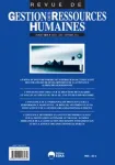 Revue de gestion des ressources humaines, N°101 - Juillet-Août-Septembre 2016