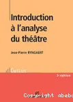 Introduction à l'analyse du théâtre