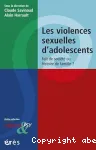 Les violences sexuelles d'adolescents