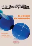 Le sociographe, n°57 - Mars 2017 - De la création à la transformation