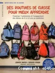 Des routines de classe pour mieux apprendre