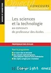 Les sciences et la technologie au concours de professeur des écoles