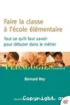 Faire la classe à l'école élémentaire