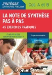 La note de synthèse pas à pas