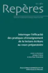 N° 55 - 2017 - Interroger l'efficacité des pratiques d'enseignement de la lecture-écriture au cours préparatoire (Bulletin de Repères : recherches en didactique du français langue maternelle, N° 55 [01/01/2017])