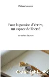 Pour la passion d'écrire, un espace de liberté