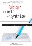 Rédiger une note de synthèse