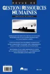 Revue de gestion des ressources humaines, N°109 - Juillet-Août-Septembre 2018