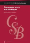 Communs du savoir et bibliothèques