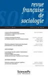 Revue française de sociologie, Vol. 59, n°2 - Avril-Juin 2018