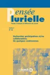 Production des connaissances sur les processus participatifs comme finalité de la recherche