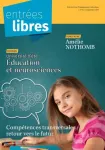 Entrées libres, n°141 - Septembre 2019 - Compétences transversales