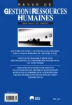 Revue de gestion des ressources humaines, N°113 - Juillet-Août-Septembre 2019