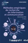 Méthodes empiriques de recherche en information et communication